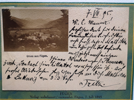Postkarte 1895