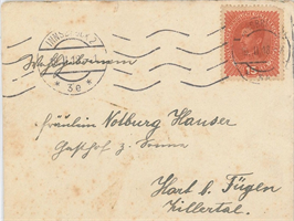 Postkarte um 1918
