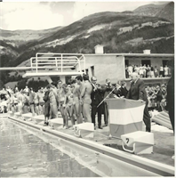 Eröffnung Schwimmbad