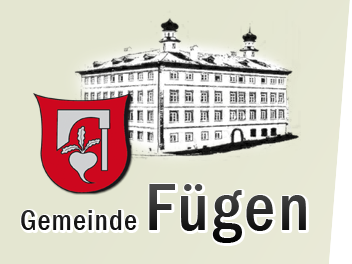 Wappen und Anschrift Gemeinde Fügen im Zillertal